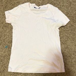 Saint James Cream Short Sleeve Tee